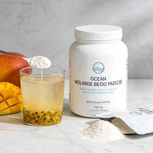Pure Cod Collagen Peptides Powder | Bulk Raw Material for DIY Cosmetics, Soap, Lotion & Face Mask