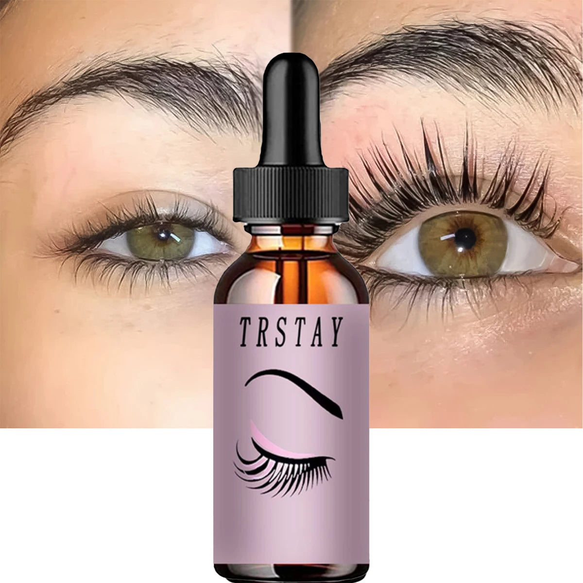 Gentle Skin-Friendly Lash Care Essence Liquid, Non-Greasy Refreshing Texture, Long-Lasting Nourishing Eye Area Treatment Serum